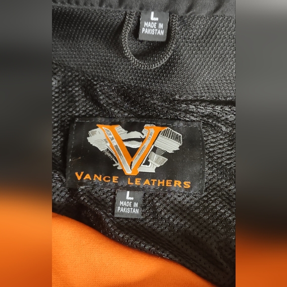 Women's textile motorcycle jacket with embroidered tribal deco. Size Large. - Picture 5 of 8